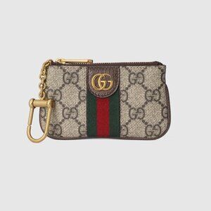 Gucci GG Supreme Monogram Web Ophidia Key Case
